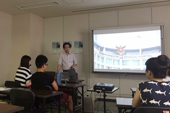 2017.07.09 天王寺区　夢・みらい教室にて職業講話を行いました。